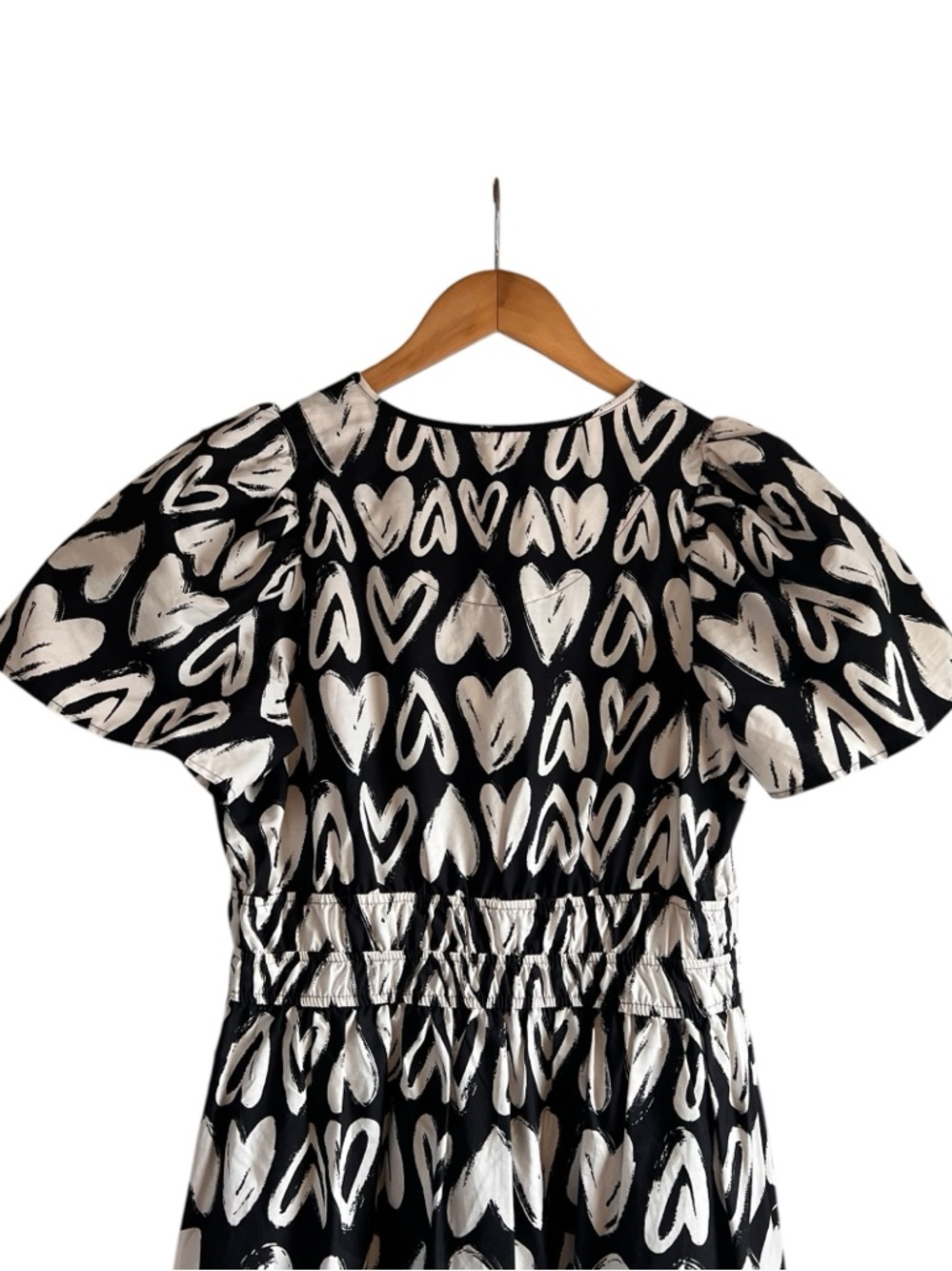 Anthropologie Somerset maxi dress in heart print size size S excellent condition - Picture 10 of 14